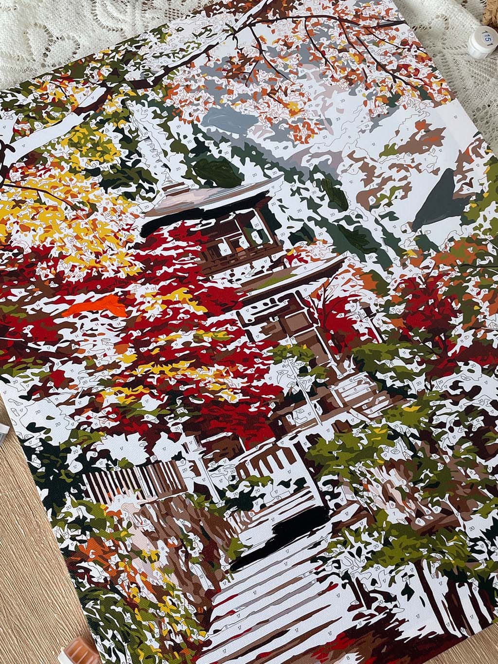 Customer photo review of Pagode japonaise en automne