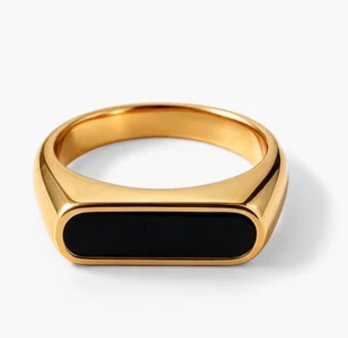 Customer photo review of Black Bar Ring