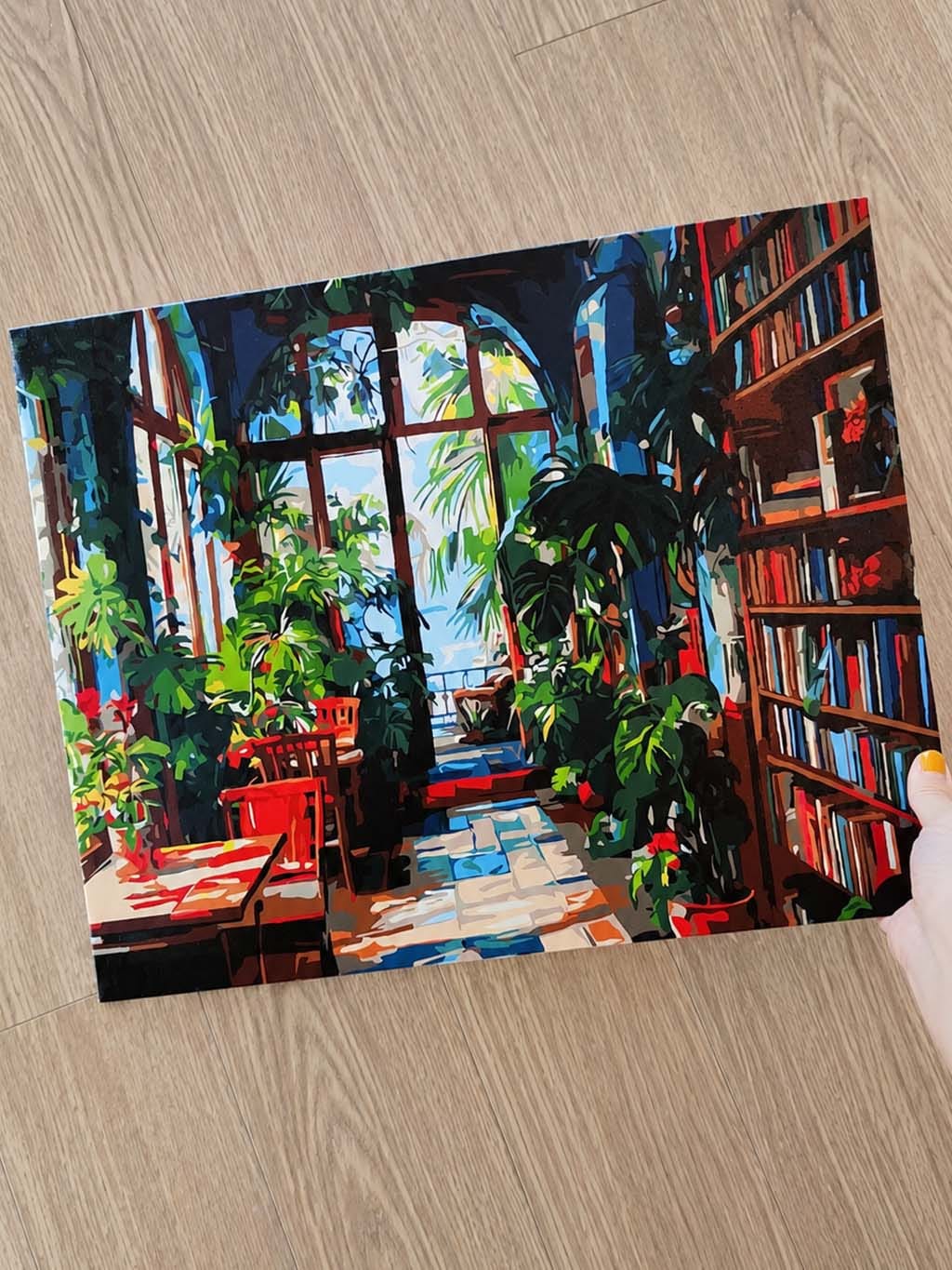 Customer photo review of Bibliothèque de la serre