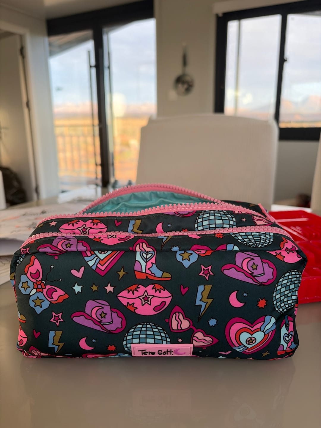 Customer photo review of ESTUCHE DOBLE COWGIRL