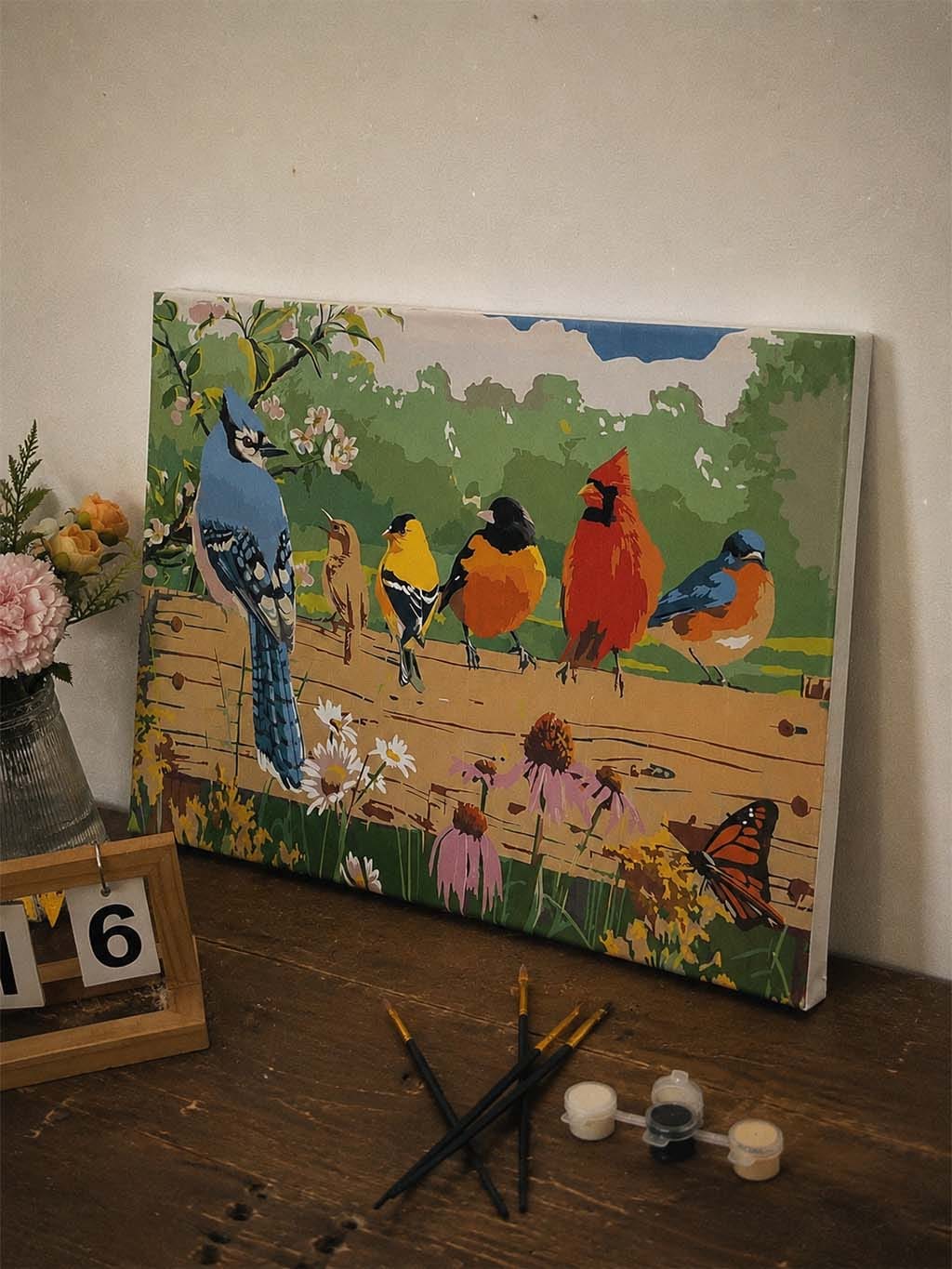 Customer photo review of Oiseaux sur la barrière