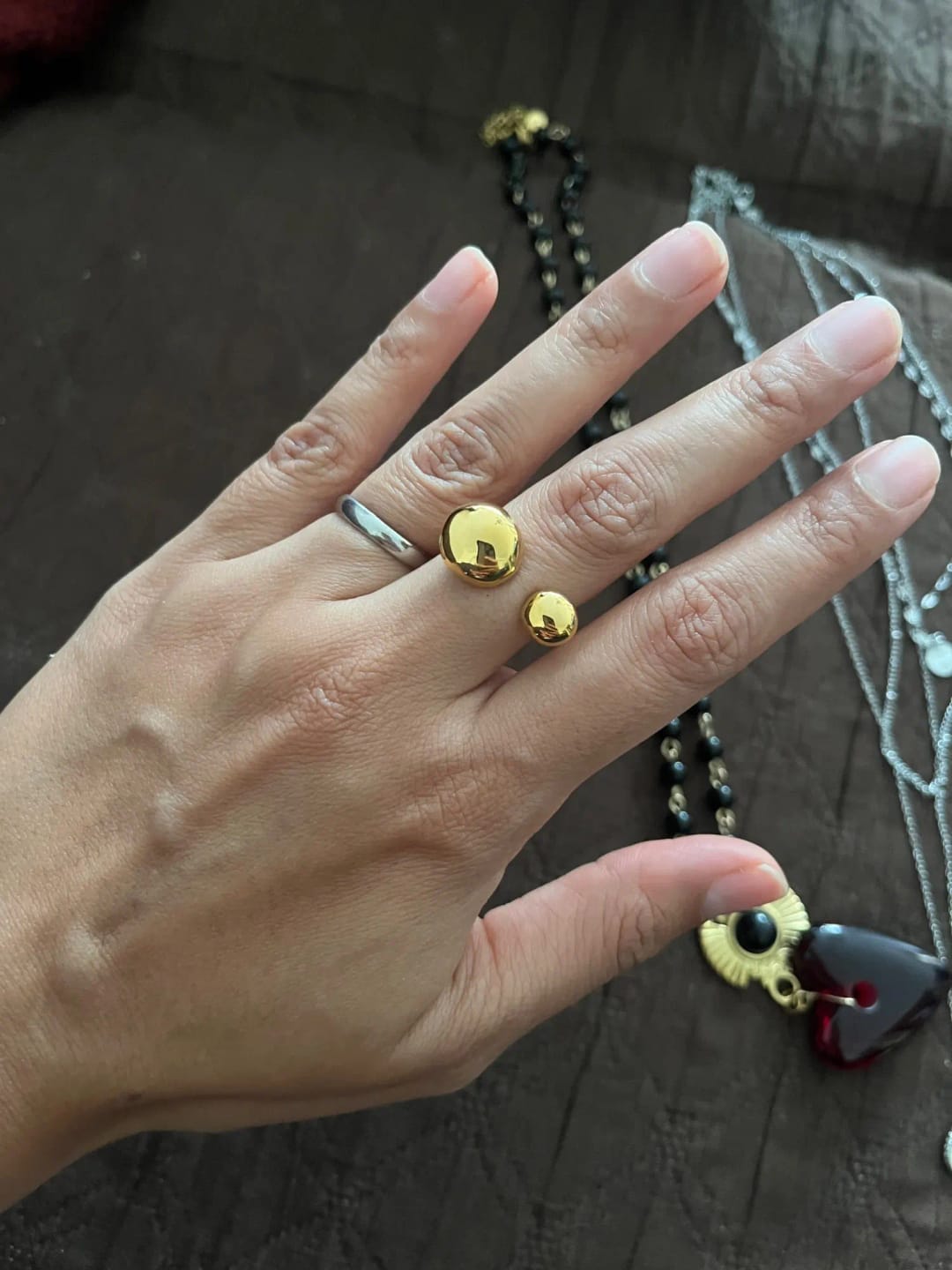 Customer photo review of Orbital Duo Ring