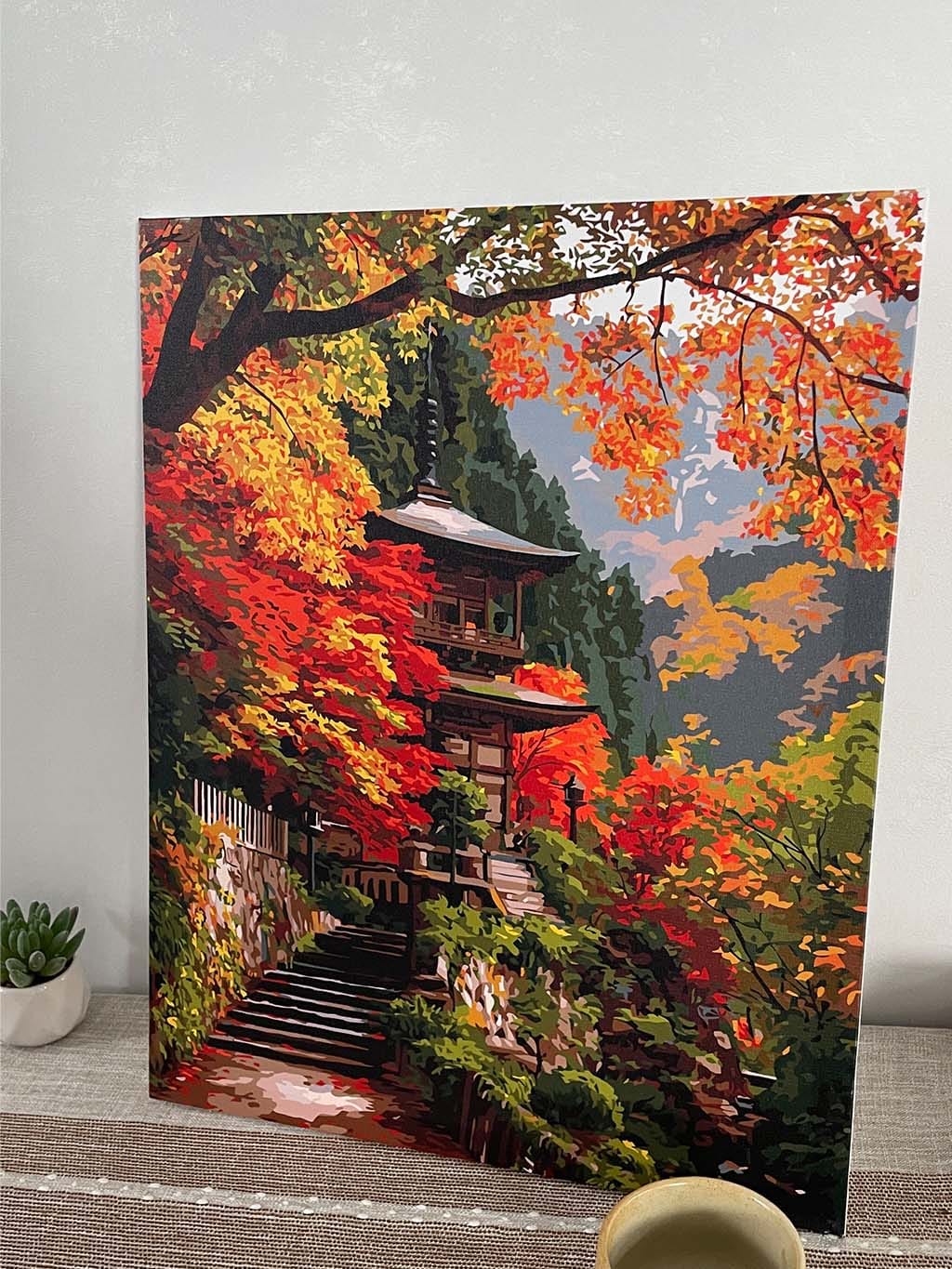 Customer photo review of Pagode japonaise en automne