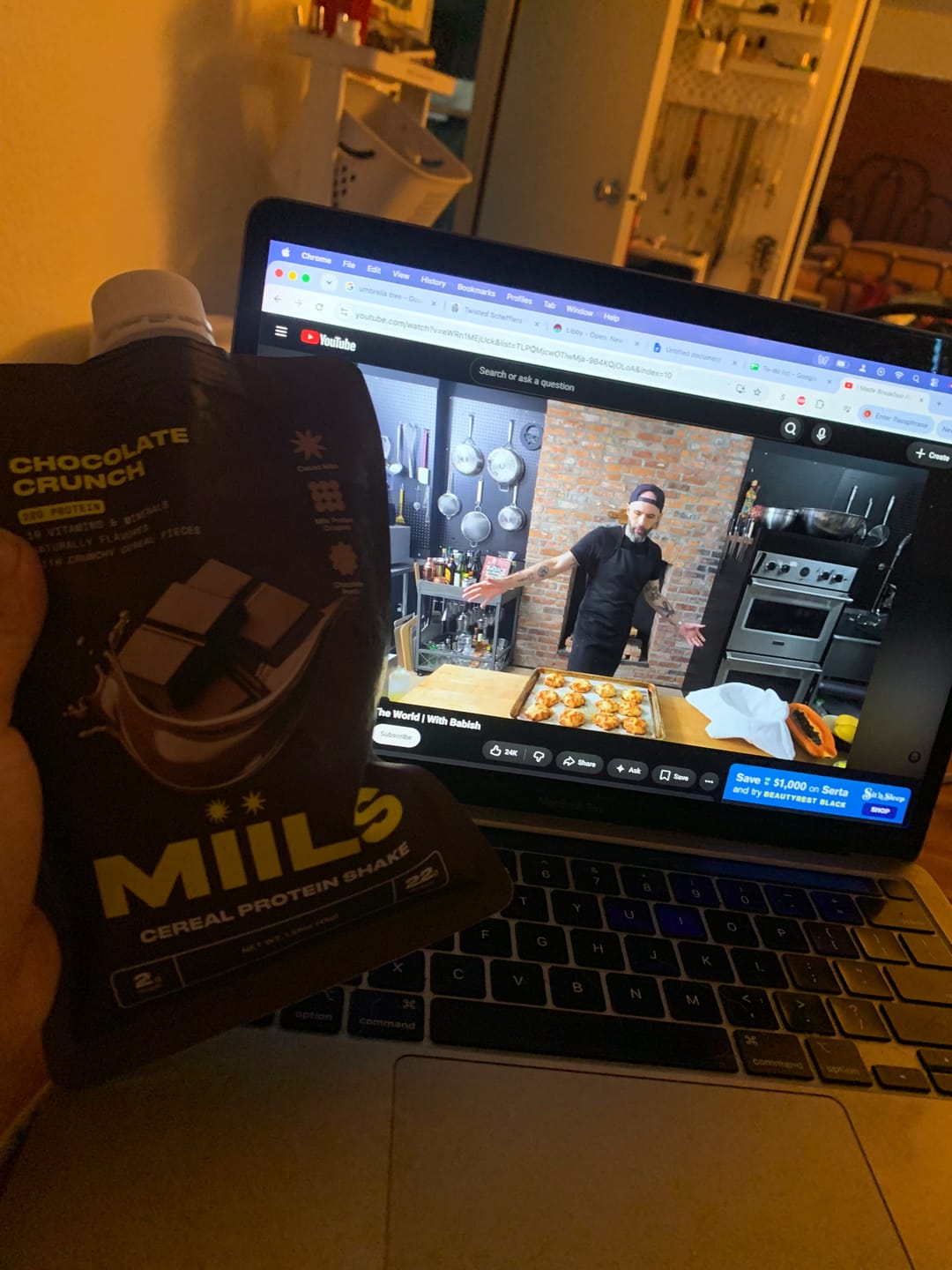 Customer photo review of CHOCOLATE CRUNCH