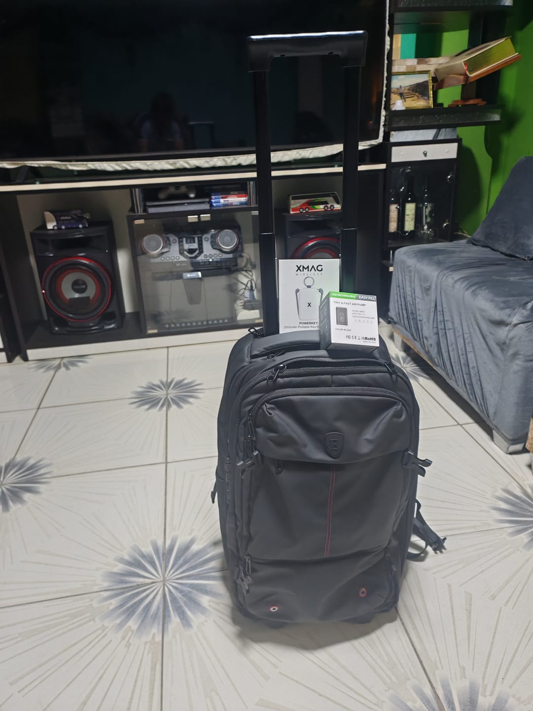Customer photo review of Hybrid Air Backpack