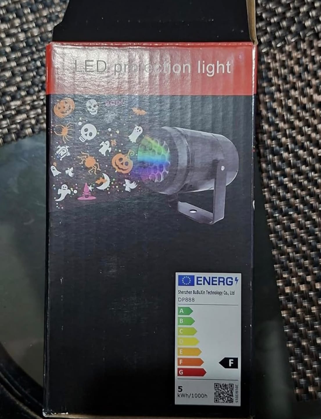 Customer photo review of Led Halloween Proyector