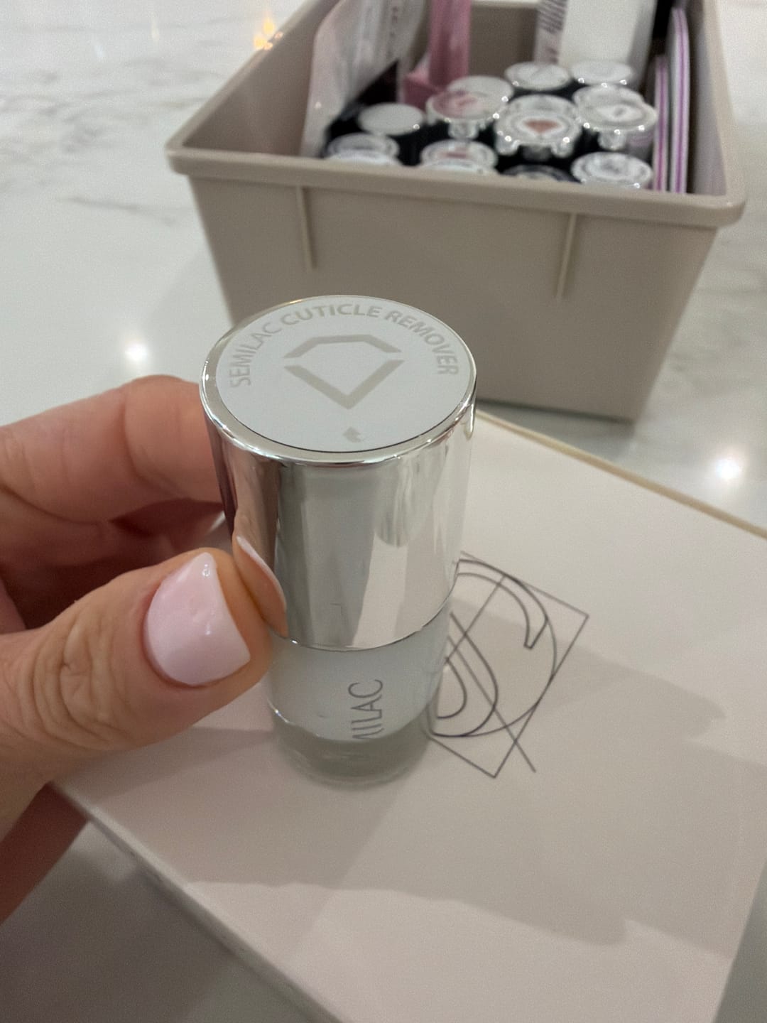 Customer photo review of Semilac Cuticle Remover 7 ml