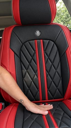 Customer photo review of Prestige Executive Seat Cover