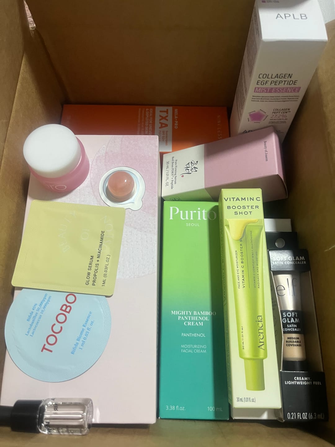 Customer photo review of Collagen EGF Peptide Mist Essence