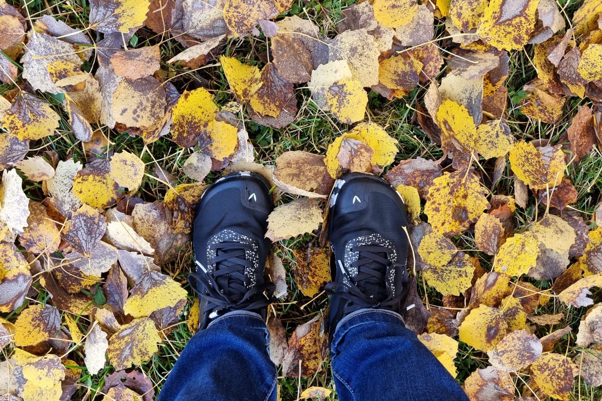 Customer photo review of Vaistoa Lento | Barefoot Running Shoes
