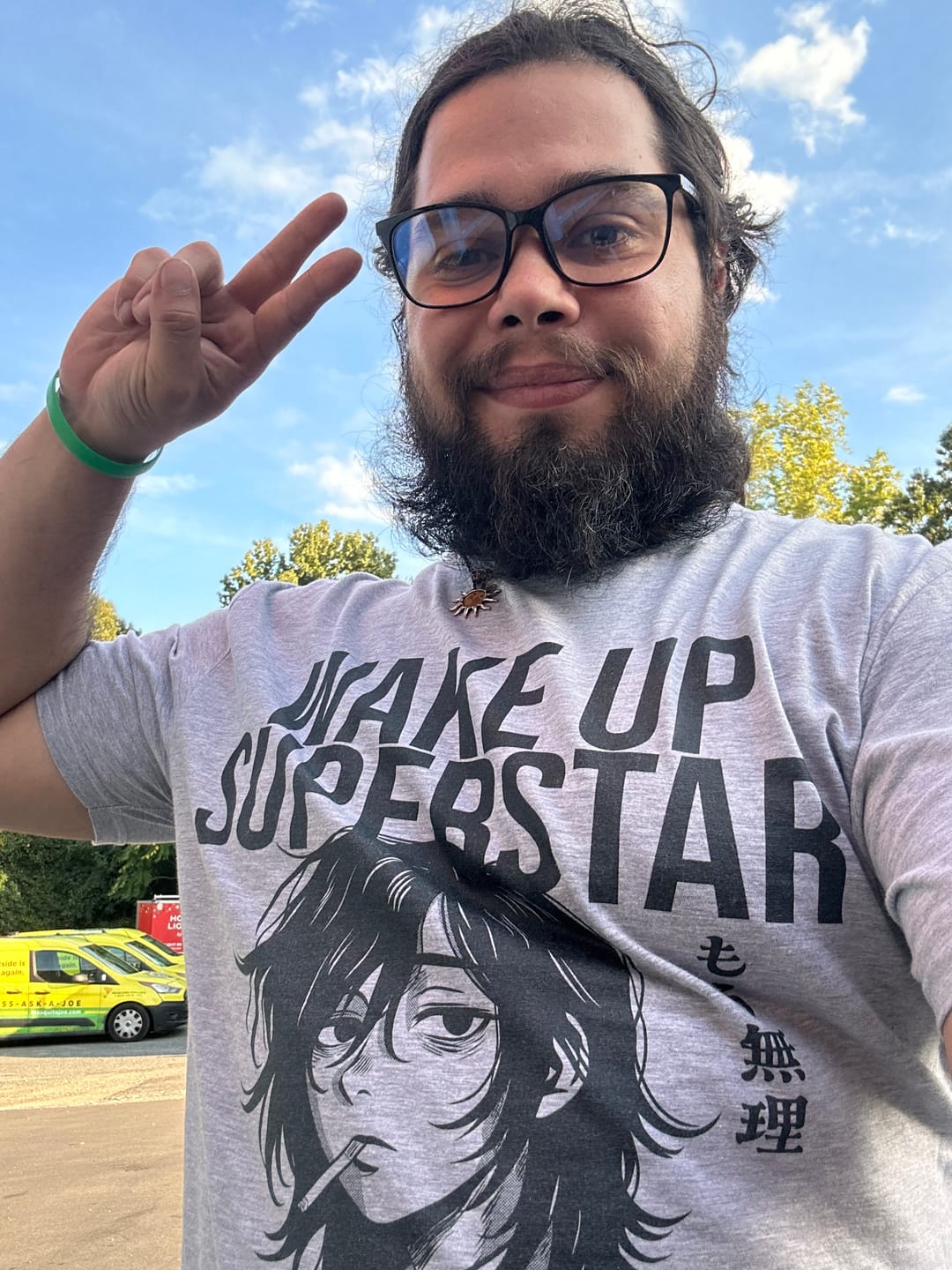 Customer photo review of Wake Up Superstar ❀ T-shirt