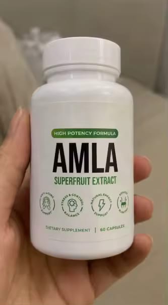 Customer photo review of Amla Superfruit Capsules