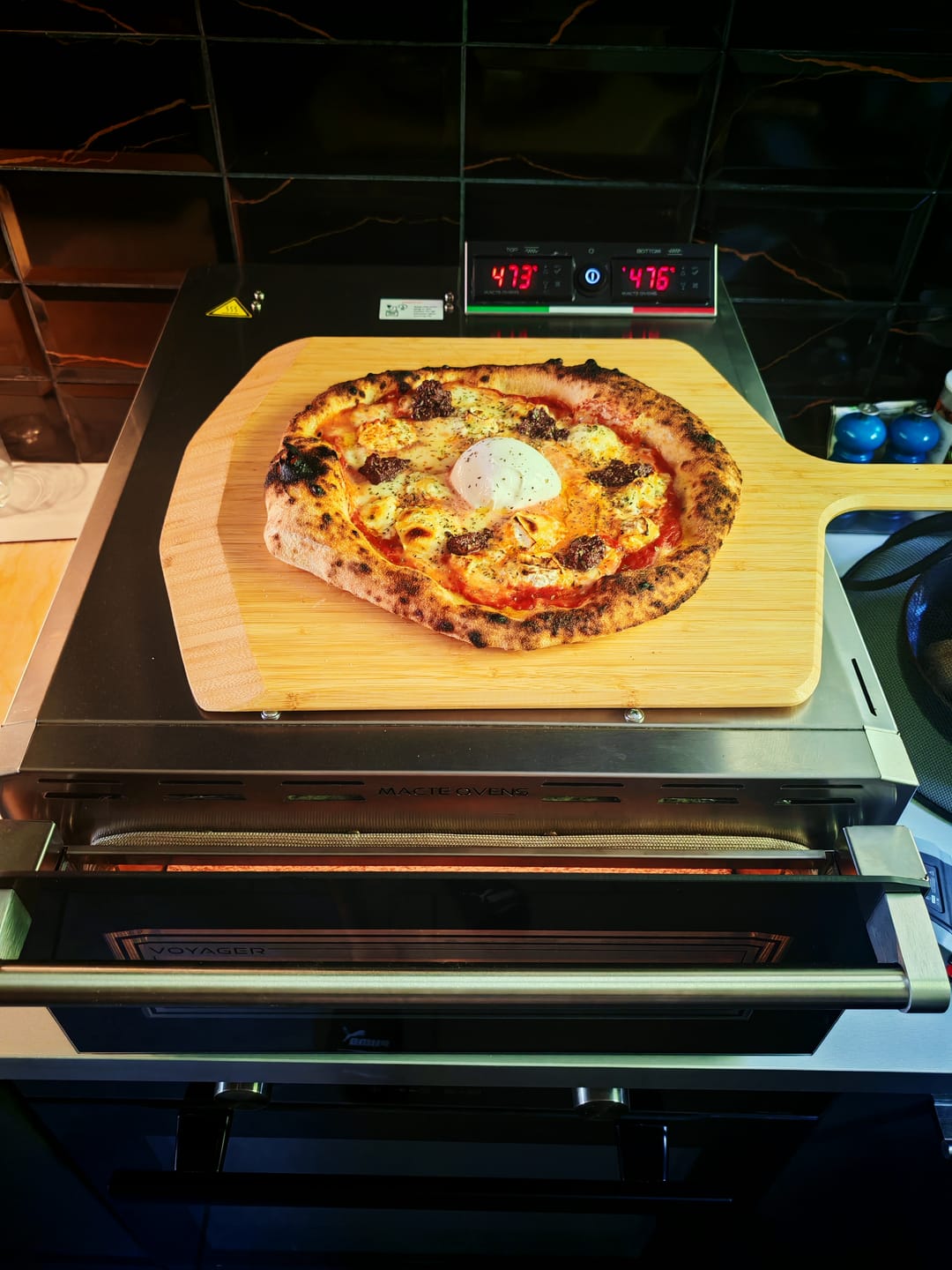 Customer photo review of Macte Ovens Voyager TWIN ADVANCED | Forno pizza elettrico