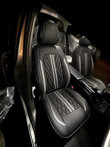 Customer photo review of Prestige Executive Seat Cover
