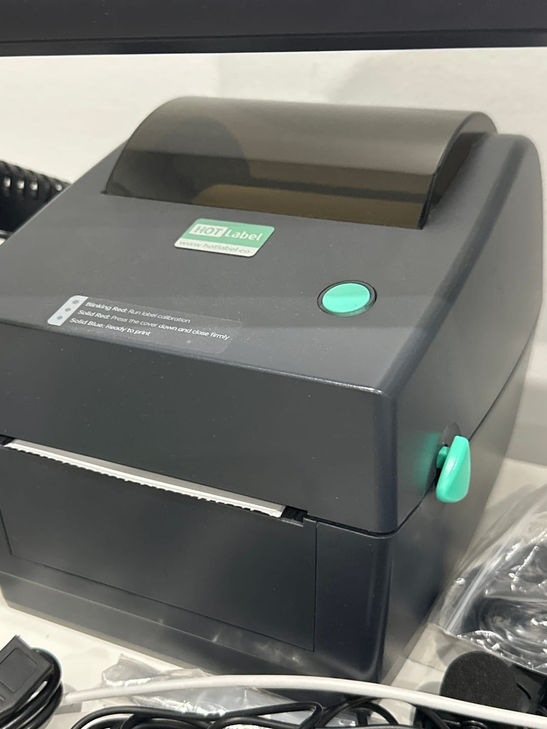 Customer photo review of Thermal Label 100 x 150mm 350 Labels 4 Rolls Starter Pack