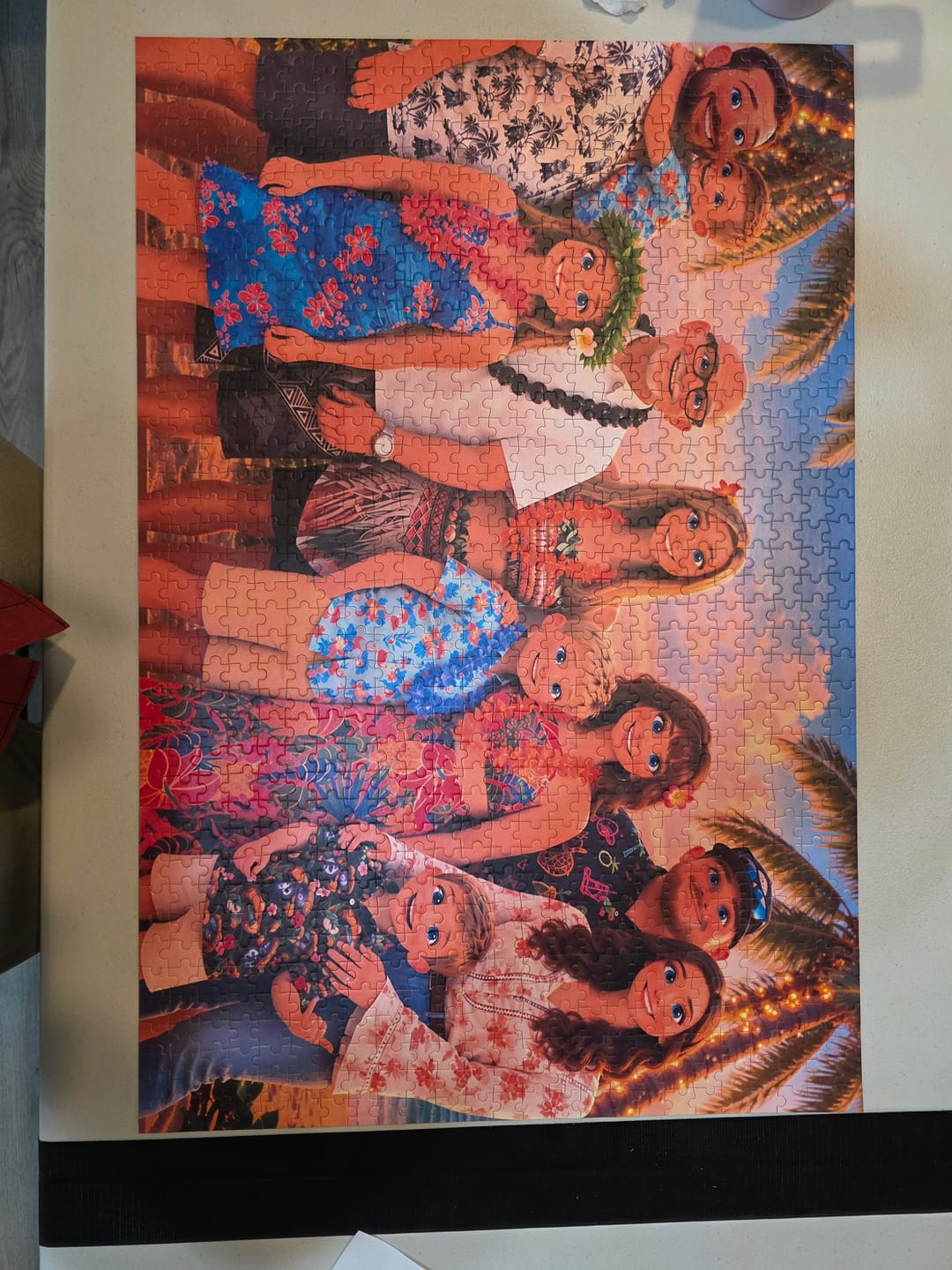 Customer photo review of Turn Your Favorite Photo Into a Custom Puzzle