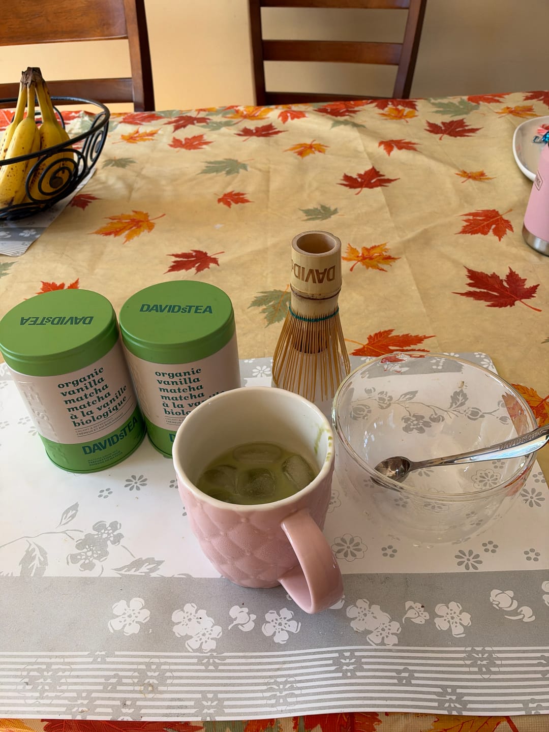 Customer photo review of Organic Vanilla Matcha Tea Printed Tin