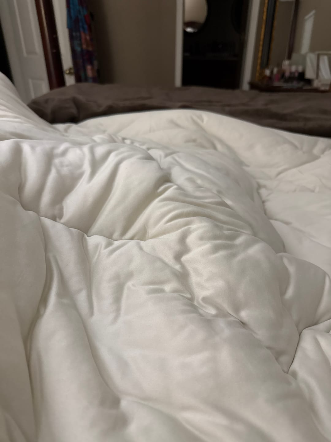 Customer photo review of MarshMellow Comforter