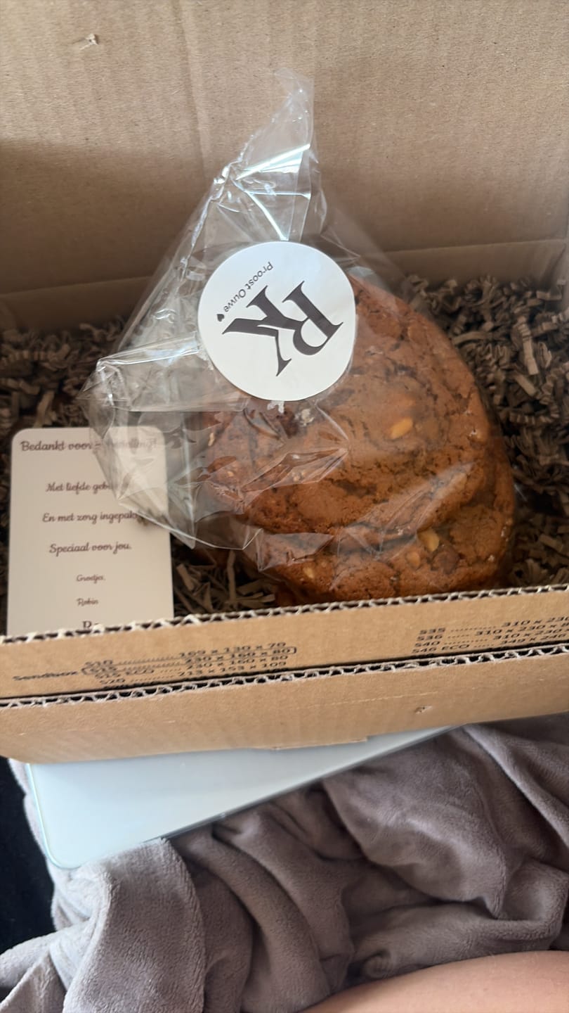 Customer photo review of Snickers Cookies