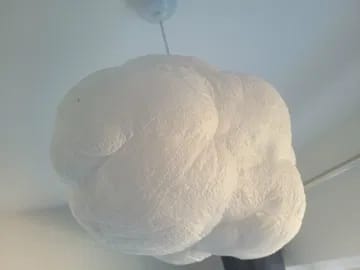 Customer photo review of Cotton Cloud Pendant Light