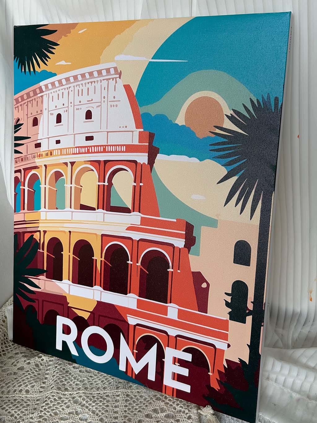 Customer photo review of Affiche Vintage Rome