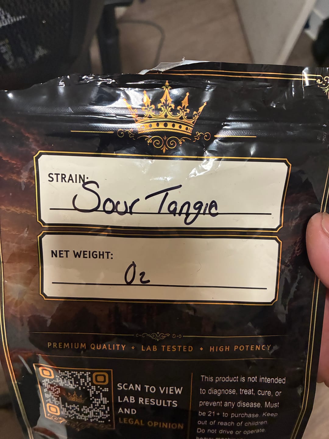 Customer photo review of Bulk THCA Smalls
