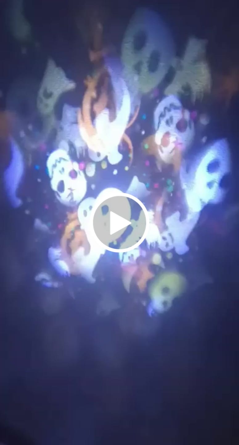 Customer video review of Led Halloween Proyector