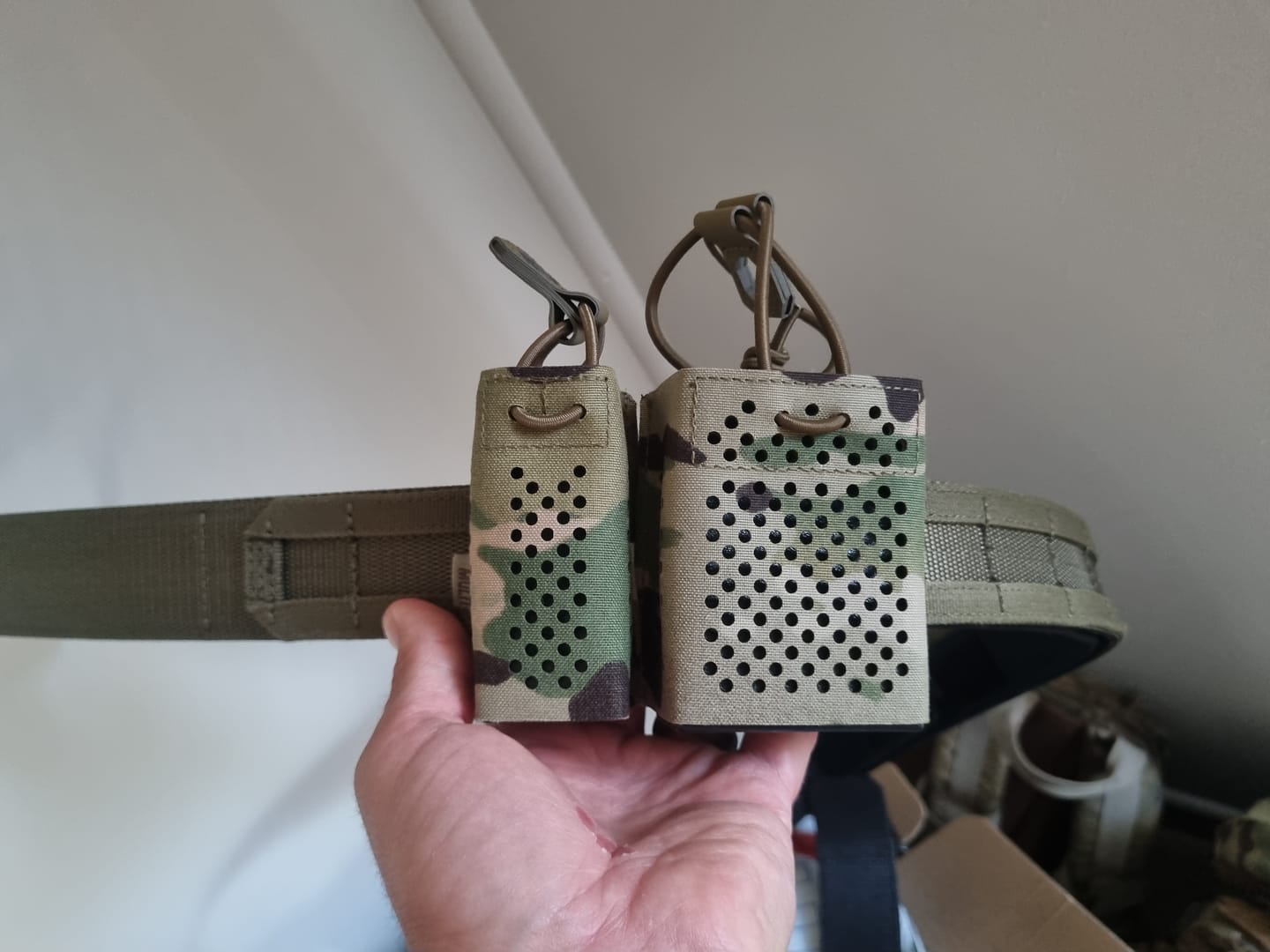 Customer photo review of Warrior Assault Aero-Lite Mag Pouch 5.56mm | MultiCam