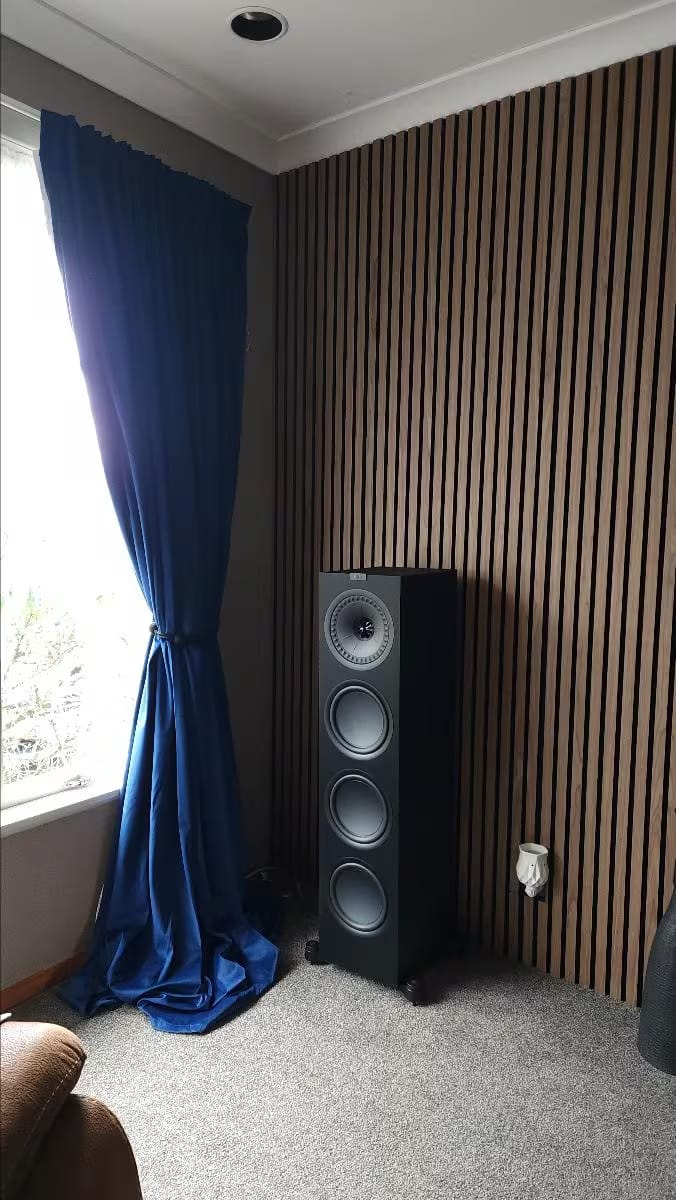 Customer photo review of Cortina Blackout de Veludo Azul Sob Medida - Étoile Royale