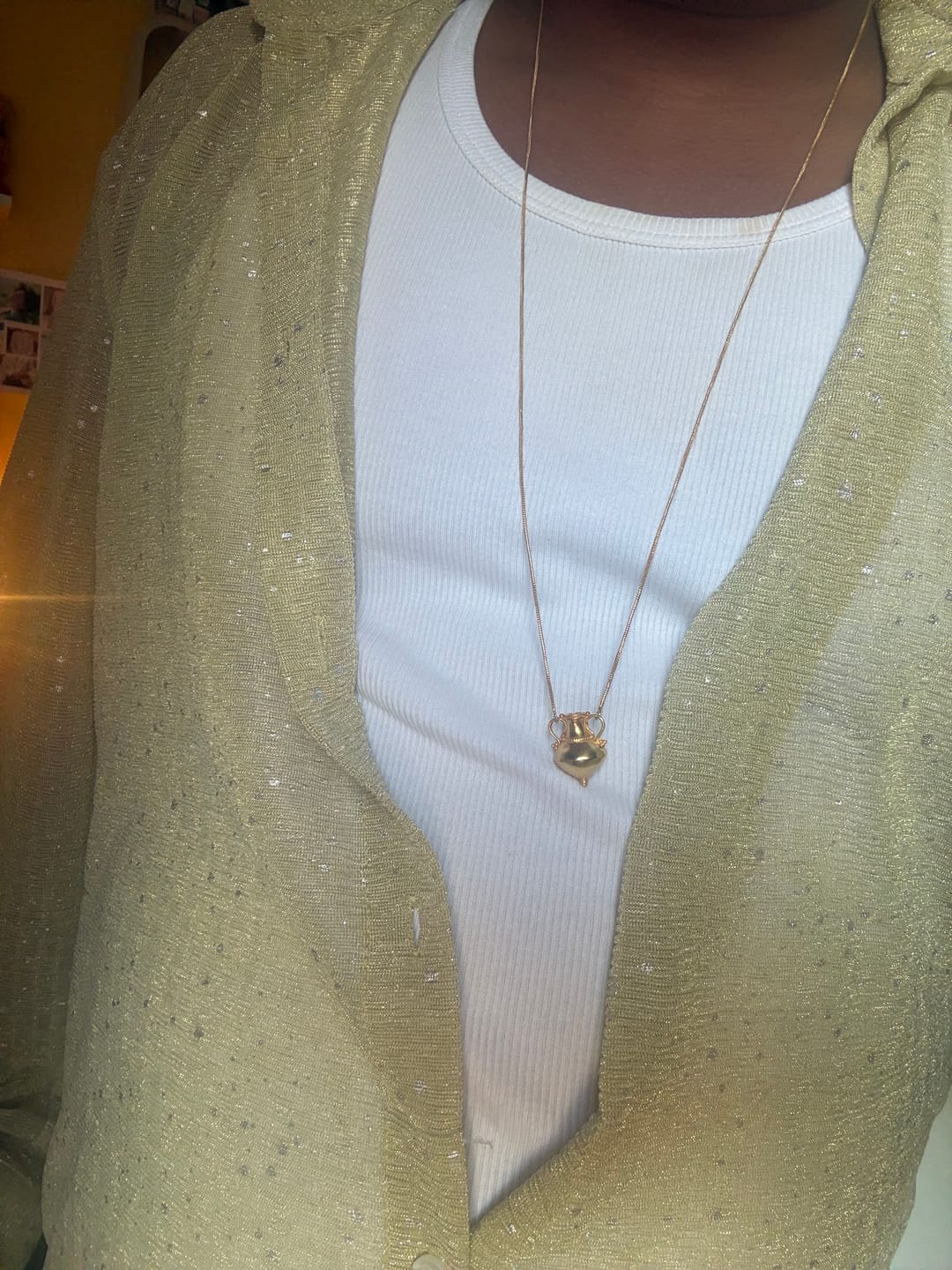 Customer photo review of Surayi Neckpiece