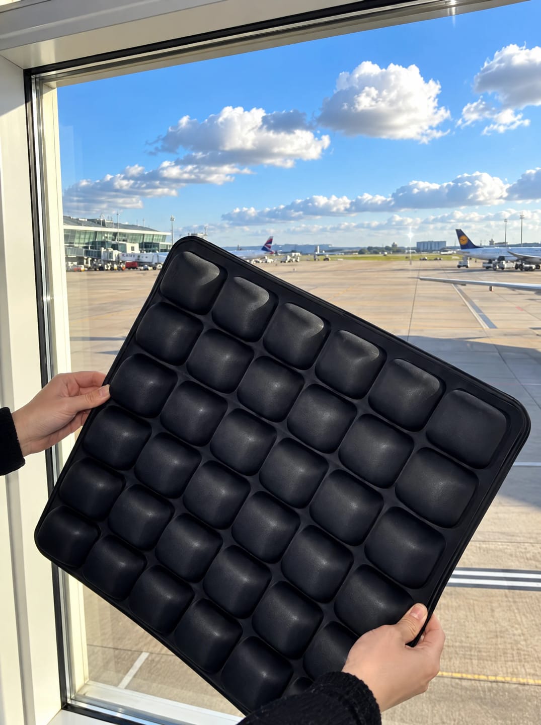 Customer photo review of FlyComfy™ Cojín de Viaje