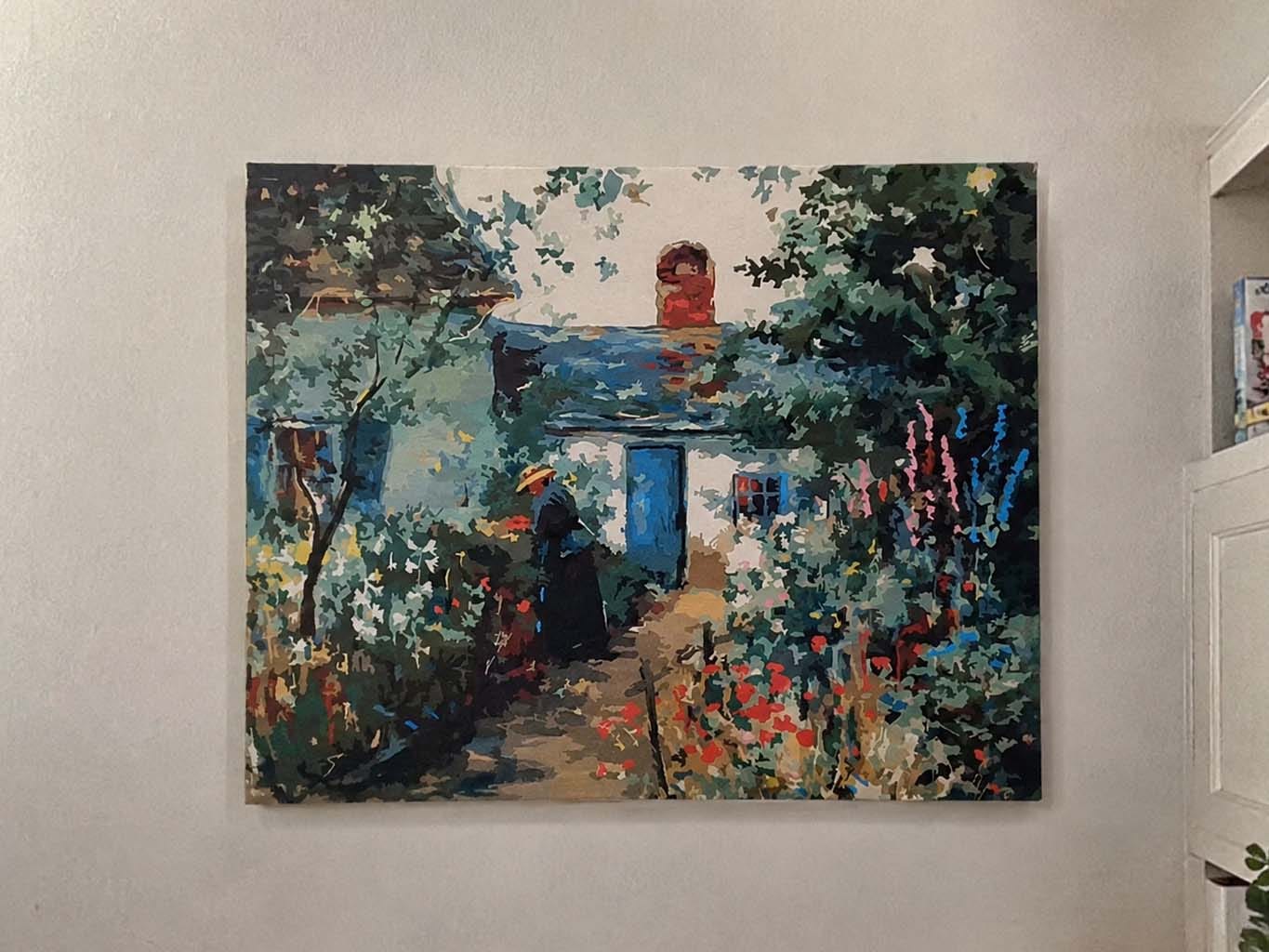 Customer photo review of The Flower Garden - Abbott Fuller Graves