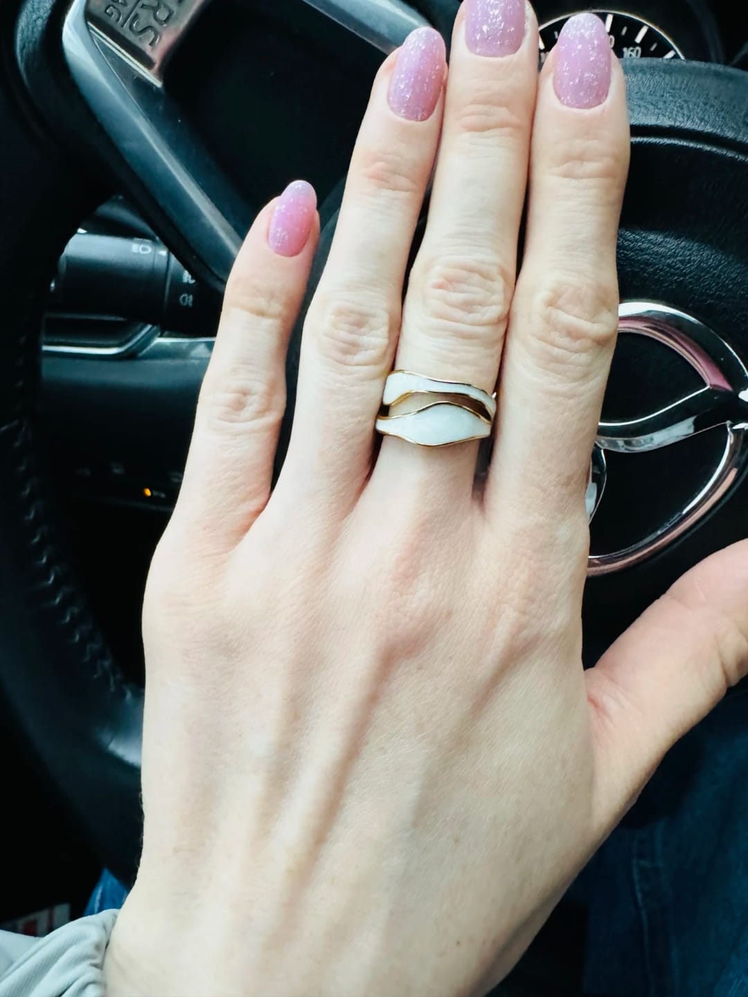Customer photo review of Pure Canvas Open Ring