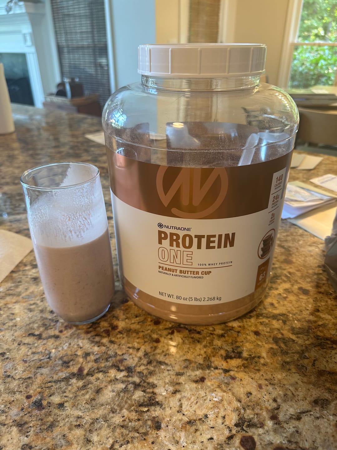 Customer photo review of ProteinONE 5lb by NutraONE
