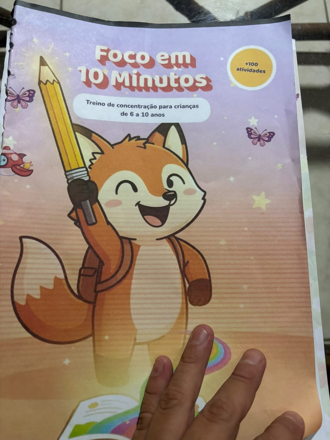 Customer photo review of Foco em 10 Minutos