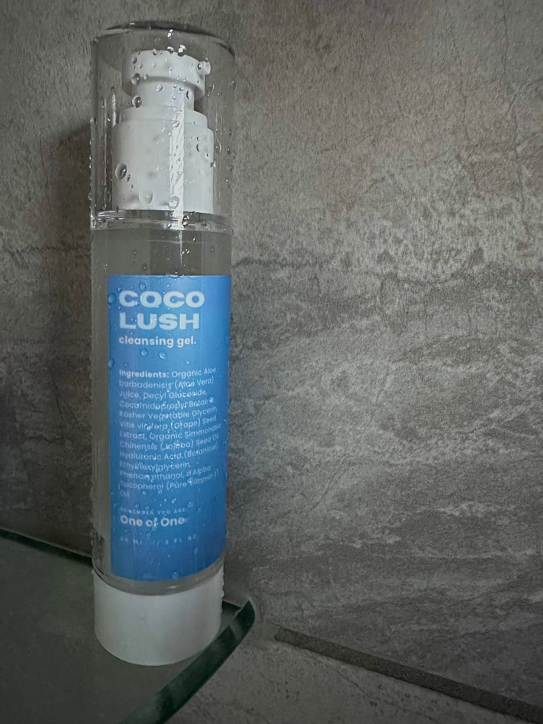 Customer photo review of Coco Lush Cleansing Gel