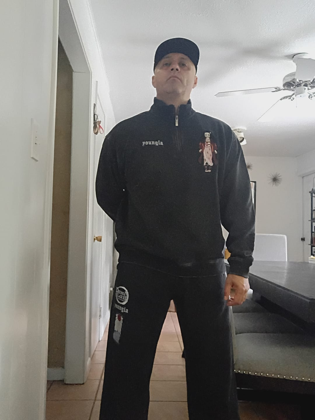 Customer photo review of 5197 - Demon Slayer: Kimetsu no Yaiba - Quarter Zip