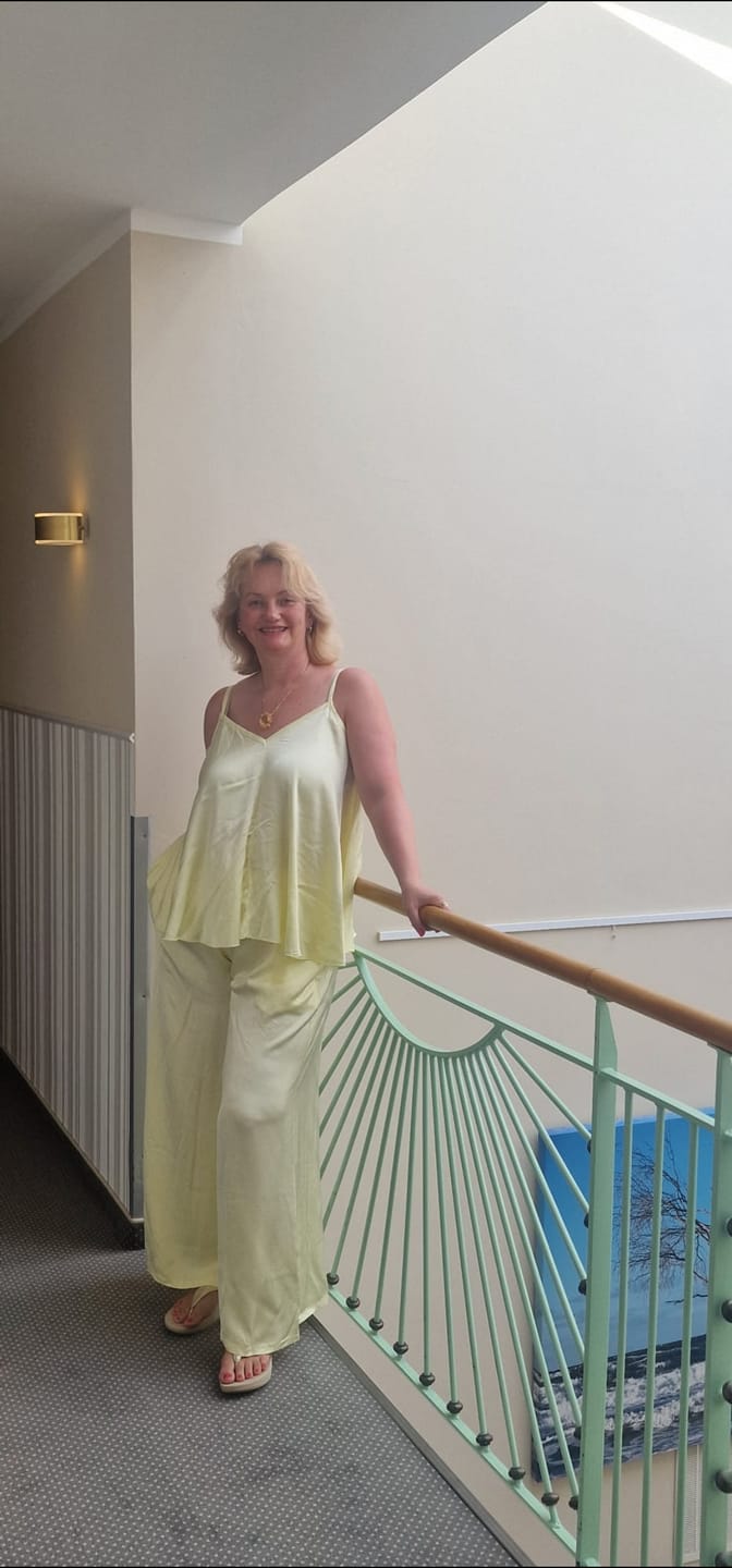Customer photo review of Satin Top