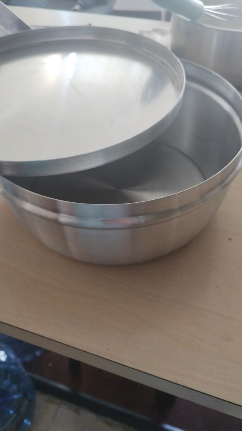 Customer photo review of Quesillera de aluminio