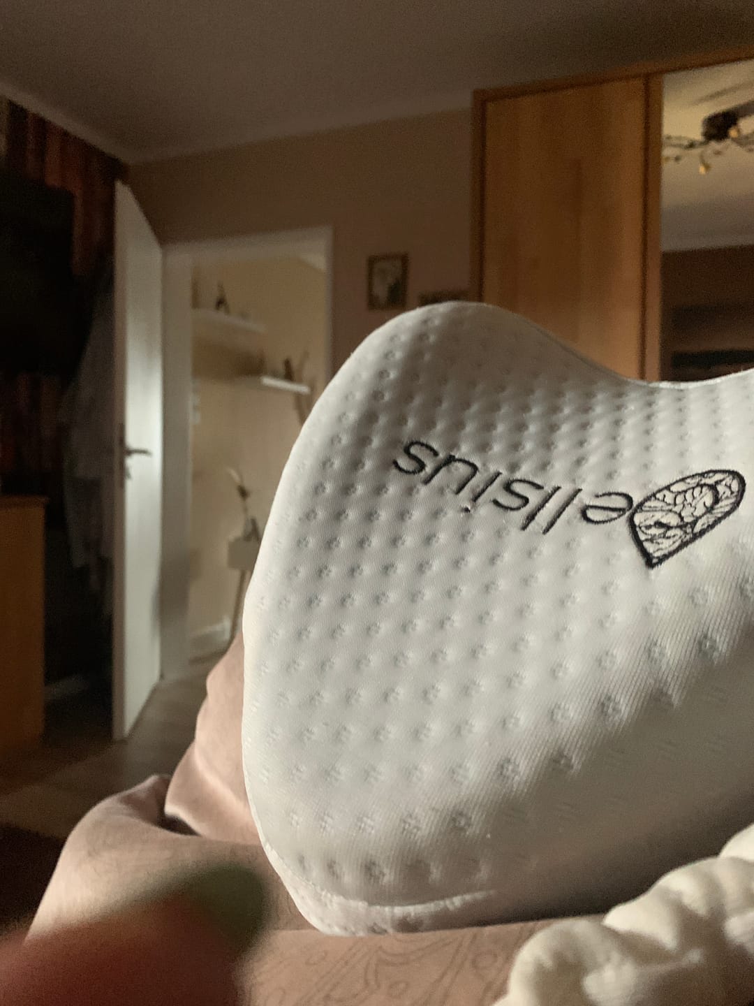 Customer photo review of Cellsius Orthopädisches Kniekissen - Das Geheimnis eines schmerzfreien Schlafs