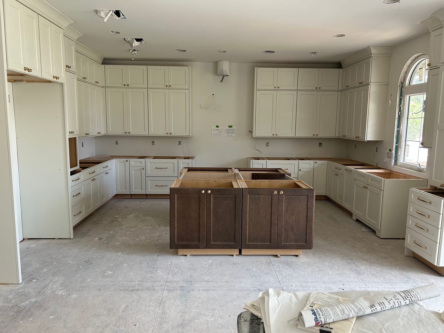 Customer photo review of Richmond Cabinet Pulls - Unlacquered Brass Polished