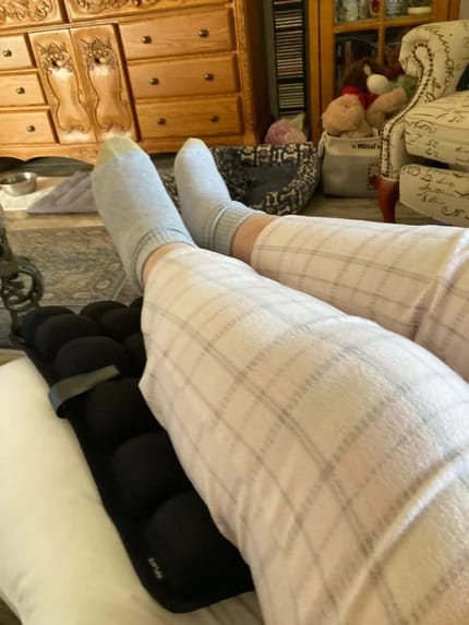 Customer photo review of THE LUREXO CUSHION