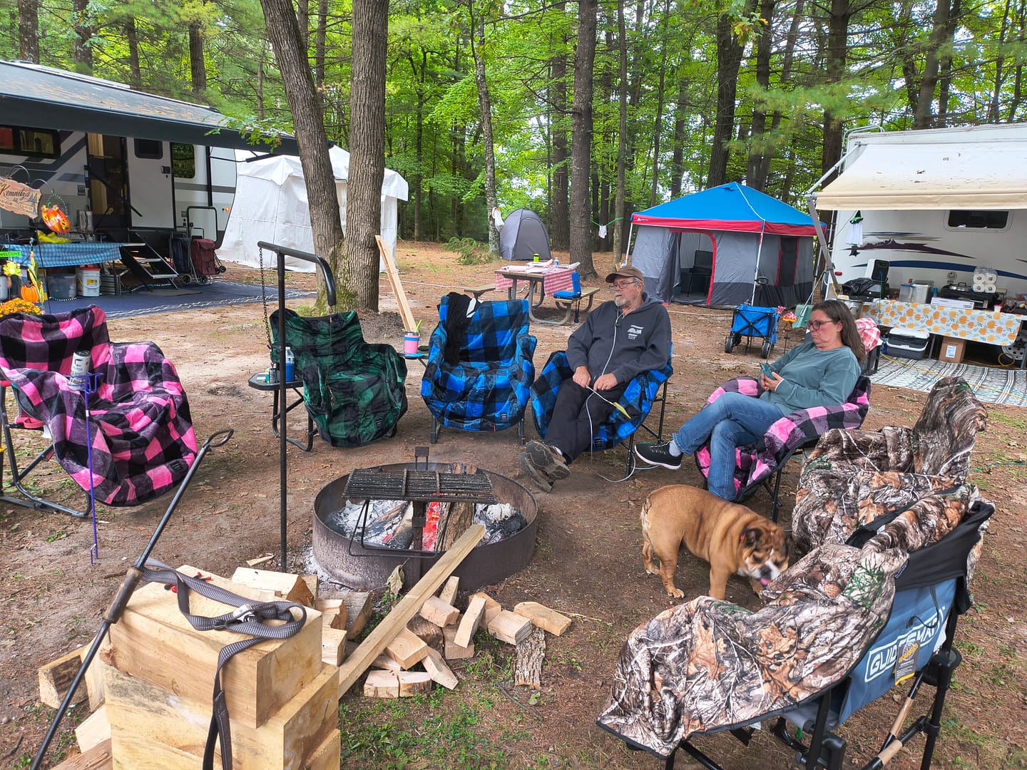 Customer photo review of The Chair Blanket