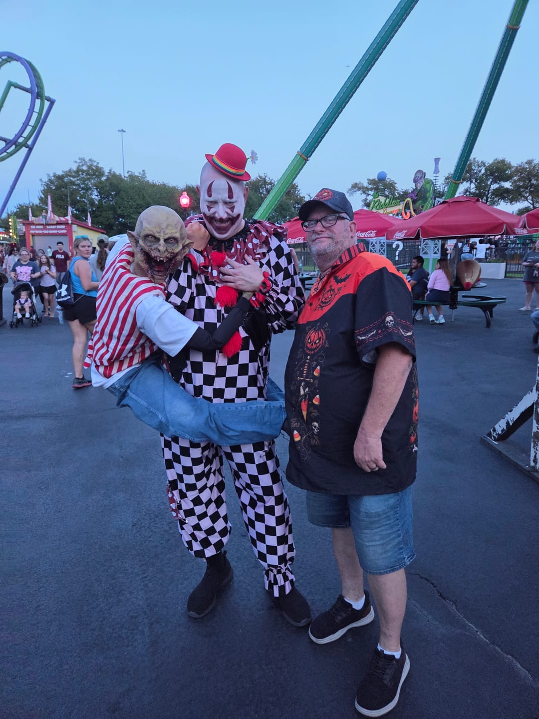 Customer photo review of Candy Carnage Button Up