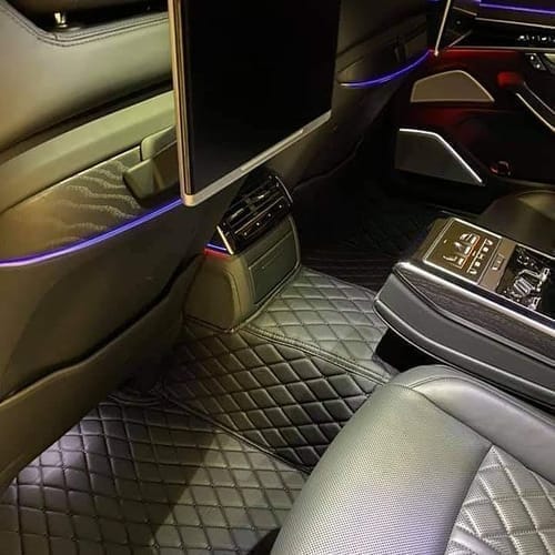 Customer photo review of Prestige® Custom Car Mats – 360° Full Coverage