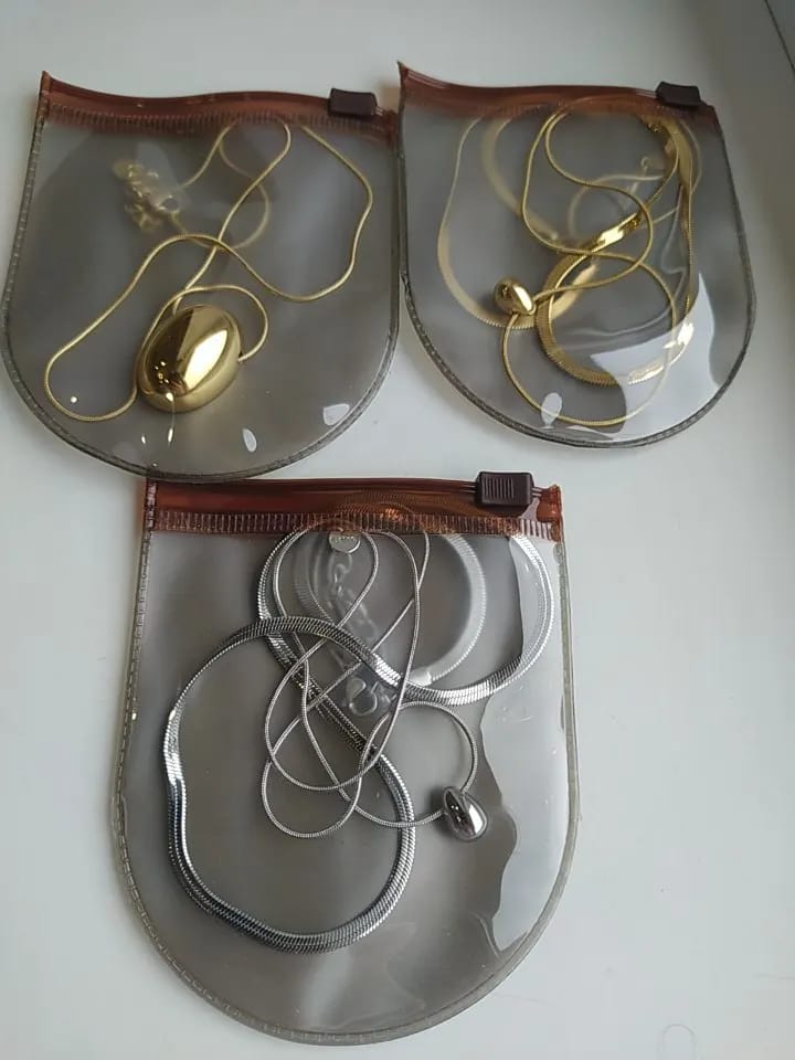 Customer photo review of Serpent's Cascade Necklace