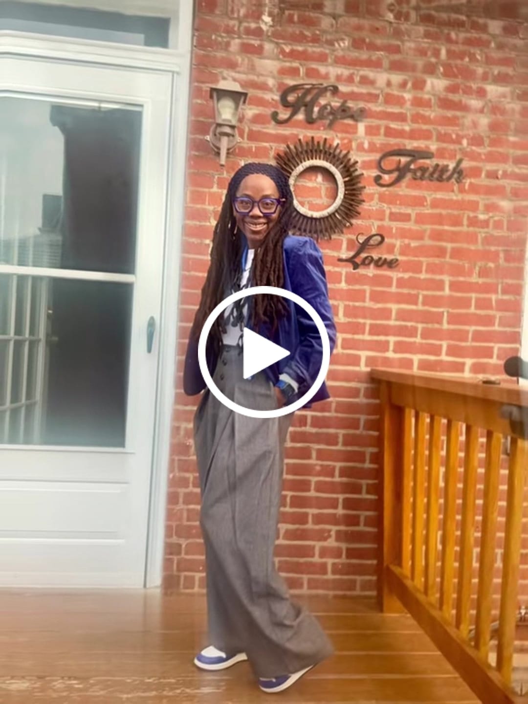 Customer video review of Aelfric Eden Pleated Baggy Work Pants
