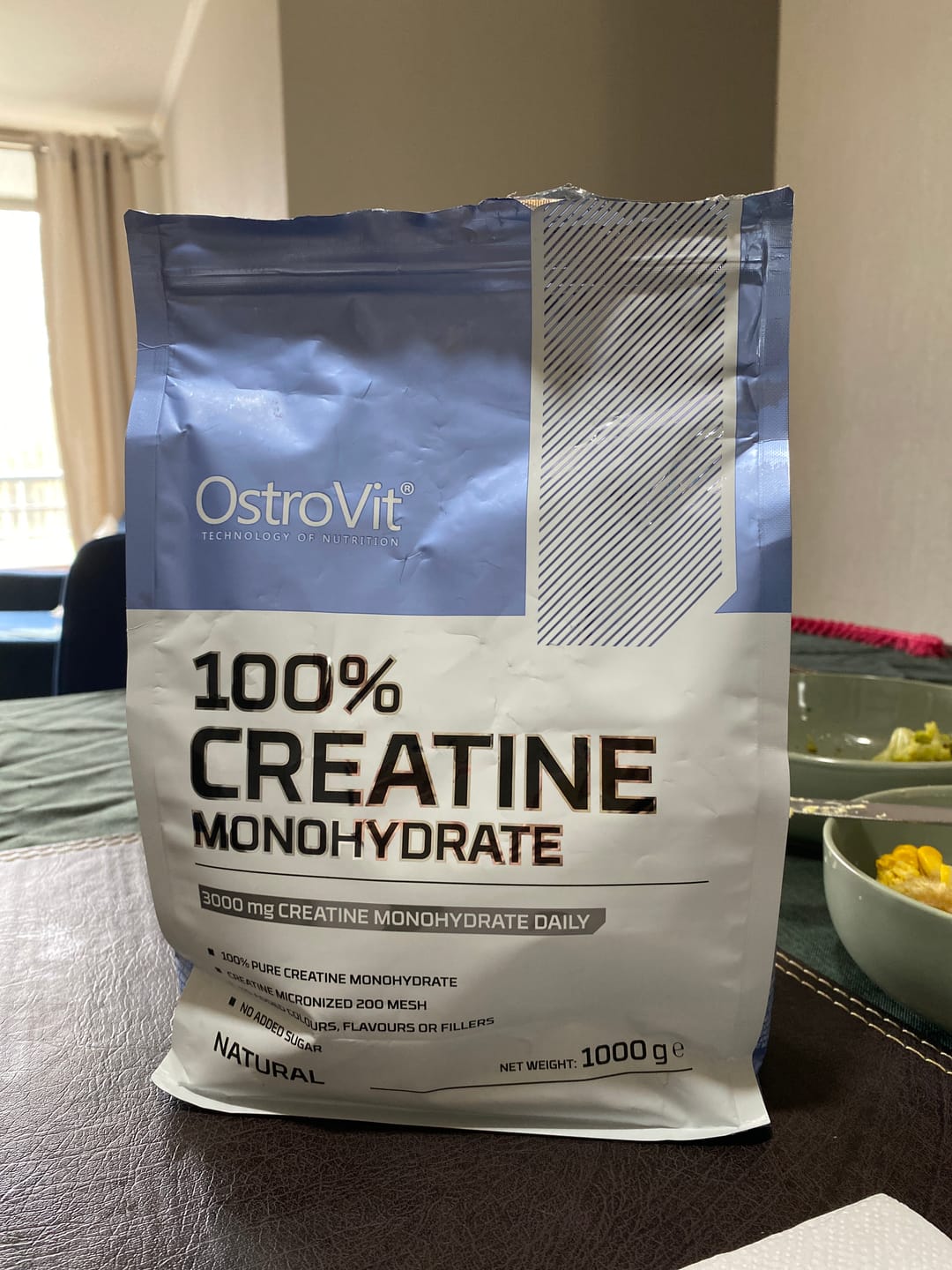 Customer photo review of Creatina Monohidratada OstroVit 1000g