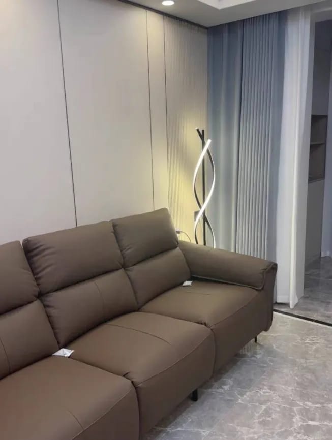 Customer photo review of LED Floor Lamp with Curved Light Strips