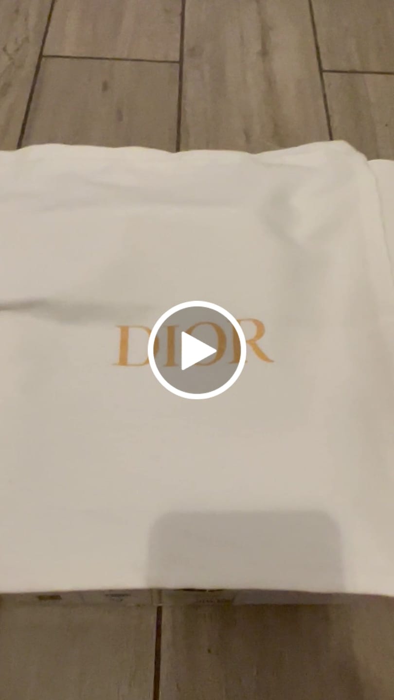 Customer video review of Dior 2026 Roadie Lace-Up Sneakers Suede 966738
